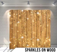 Sparkles on Wood