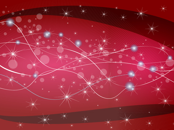 red-background-star-graphics