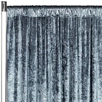 Velvet Backdrop Curtain Panel - Dark Slate Blue