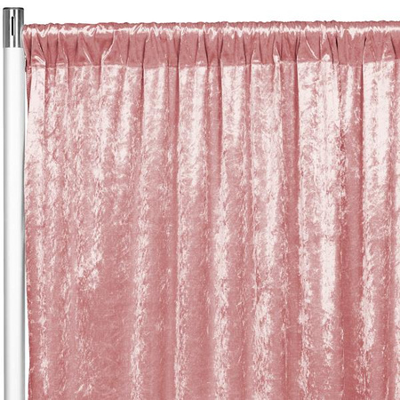 Velvet Backdrop Curtain Panel - Dusty Rose_Mauve